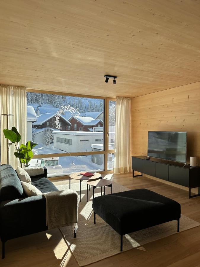 Mondholz Ferienwohnung Andermatt Exteriér fotografie
