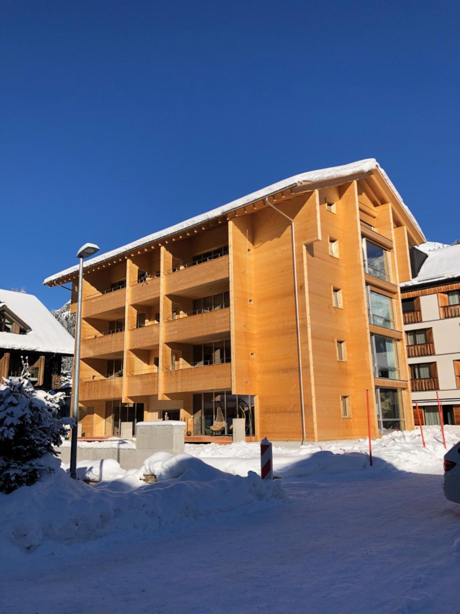 Mondholz Ferienwohnung Andermatt Exteriér fotografie